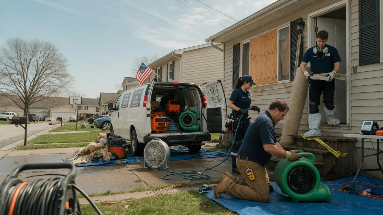 Water Damage Restoration in Etters, PA near me